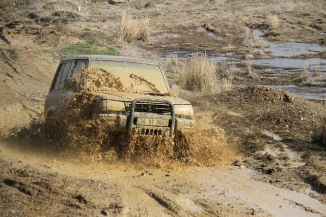 Off-road tutkunları Afrin şehitleri için buluştu