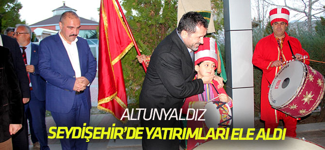 Altunyaldız yatırımları değerlendirdi