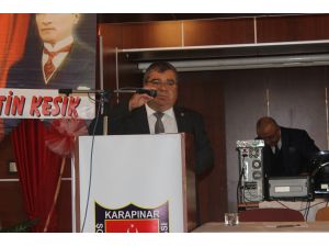 Karapınarlı şoförlerden Bozu'yu "güven oyu"