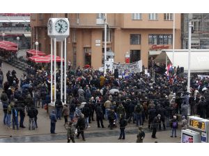 Sırbistan Cumhurbaşkanı Vucic, Hırvatistan'da