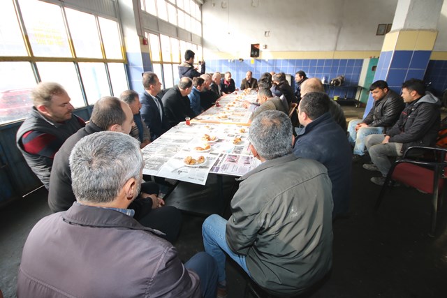 Başkan Özaltun, sanayi esnafıyla buluştu