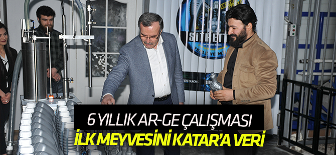 6 yıllık Ar-Ge çalışması, KSO ile Katar'a uzandı