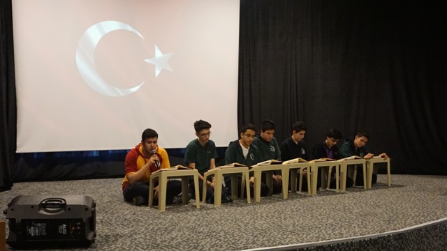 ÖZEL TÜRMAK ÖĞRENCİLERİ MEHMETÇİK’İ UNUTMADI.