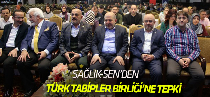 Türk Tabipler Birliği’ne Gereken Cevap Verilmelidir’
