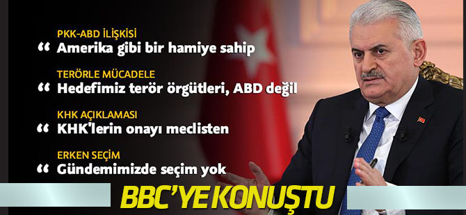 Başbakan Yıldırım BBC Türkçe'ye konuştu