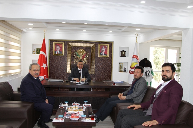 Çumra Belediye Başkanı Oğuz'dan Başkan Tutal'a Ziyaret