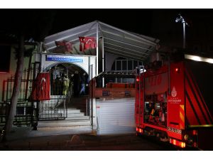 Avcılar'da çay ocağında yangın