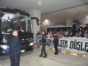 Beşiktaş kafilesi Konya'da