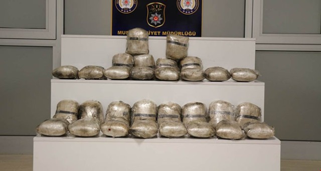 Muş'ta uyuşturucu operasyonu!