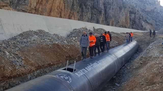 Mavi Tünel İçmesuyu İsale Hattında İnceleme