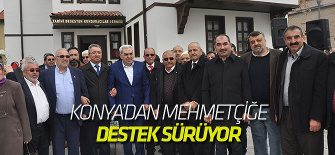 Konya'dan Mehmetçiğe destek sürüyor