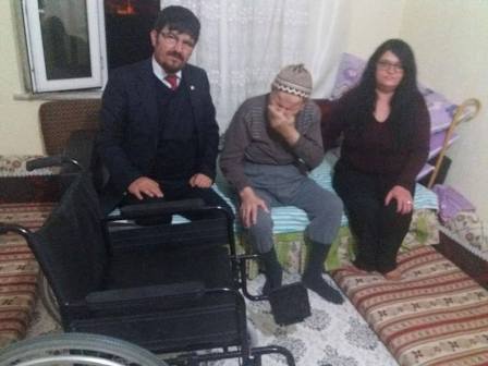 Gönül Gözü Derneği Derbent'de bir engelliye daha umut oldu