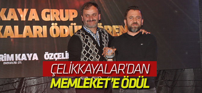 Çelikkayalar'dan Memleket'e ödül