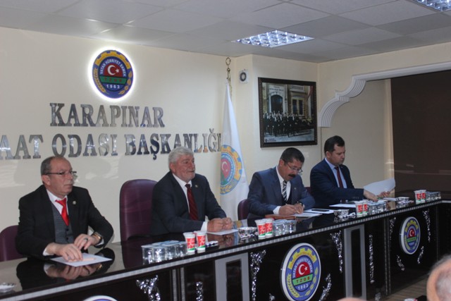 Ziraat odaları başkanları Karapınar'da toplandı