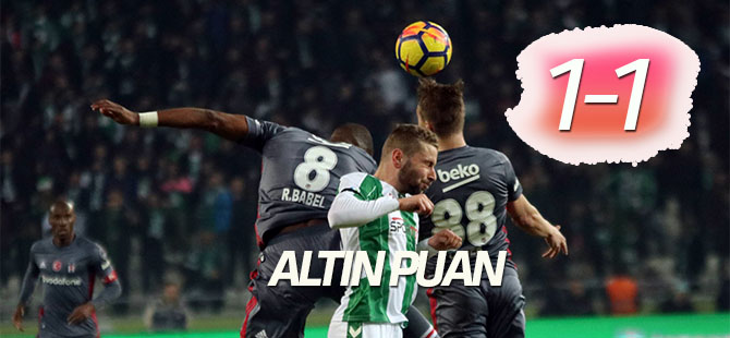 Konyaspor'dan altın değerinde 1 puan
