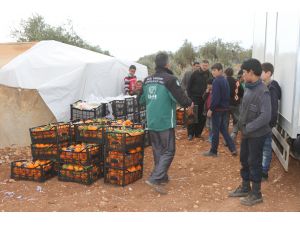İHH'dan Burseya Dağı ve çevresine gıda yardımı
