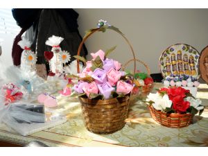 Kadınlar sabunu sanata dönüştürüyor