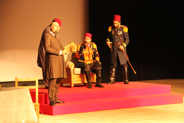 Sultan Abdülhamid'i konu alan tiyatro oyunu Beyşehir'de