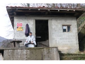 "Dokuzdeğirmen" köyünün değirmenleri zamana direniyor