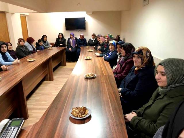 AK Parti Konya İl Kadın Kolları Başkanı Doğan Seydişehir ziyareti