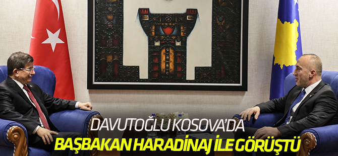 Davutoğlu’nun Kosova temasları