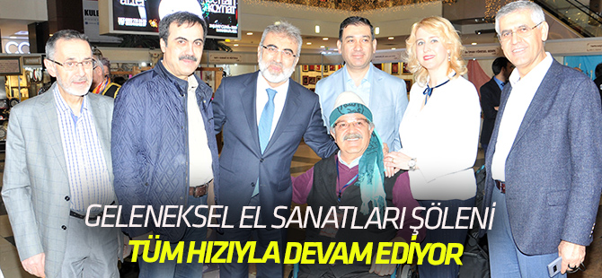 Geleneksel Türk El Sanatları Şöleninde 9.Gün