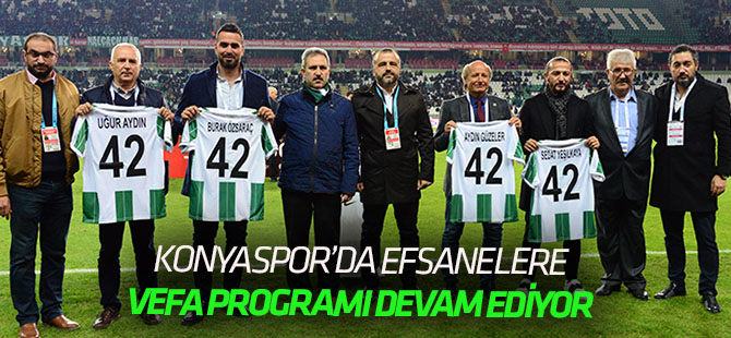 Efsanelere Vefa Devam Etti