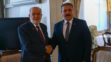 BBP'den Saadet Partisi'ne ziyaret