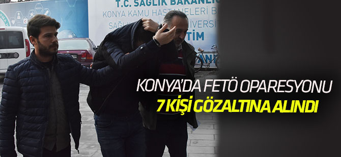Konya'da FETÖ/PDY operasyonu