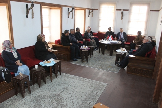 İbrahim Gün, esnafla istişare yaptı