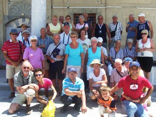 Hollandalı turistler karapınar'ı gezdi