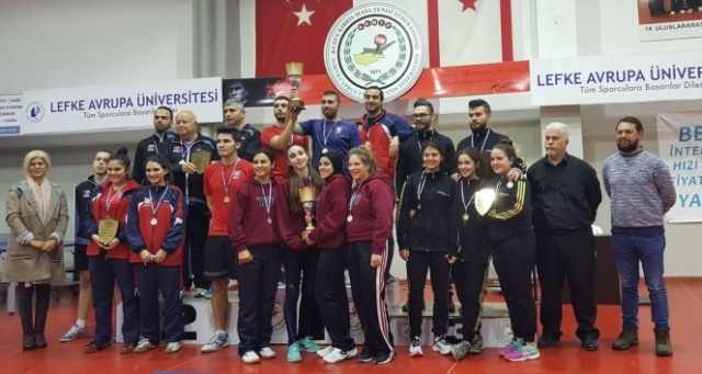 Masatenisi Süper Kupası'nda lider GAÜ