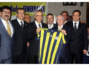 Fenerbahçe Başkanı Yıldırım, Hatay'da
