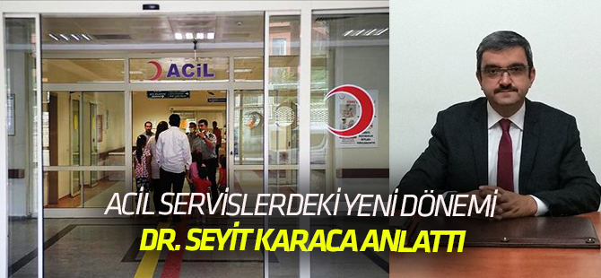 Acil servislerde yoğunluk azalıyor