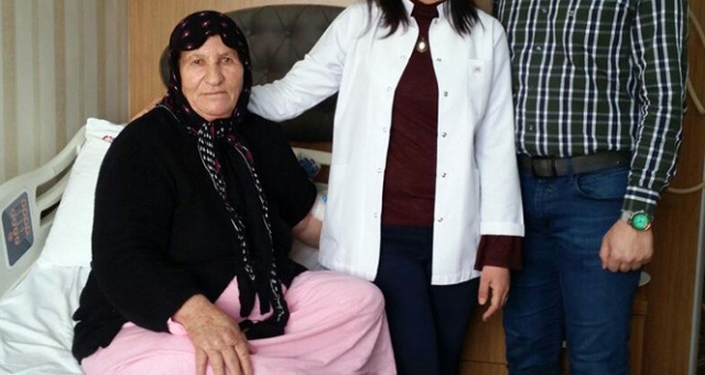 Kadının yumurtalığından çıkan kitle şok etti