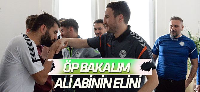 Ali Çamdalı'na doğum günü kutlaması