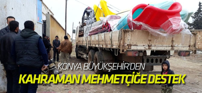 Büyükşehir'den Kahraman Mehmetçiğe Destek