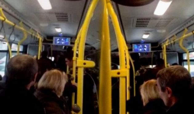 EGO'suna yenilen sürücü yolcuları 40 dakika esir aldı! / VİDEO