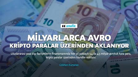 Milyarlarca avro kripto paralar üzerinden aklanıyor