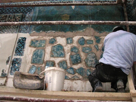 Ustalara restorasyonun incelikleri anlatıldı