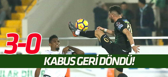 Kabus geri döndü: Akhisarspor: 3- Atiker Konyaspor : 0