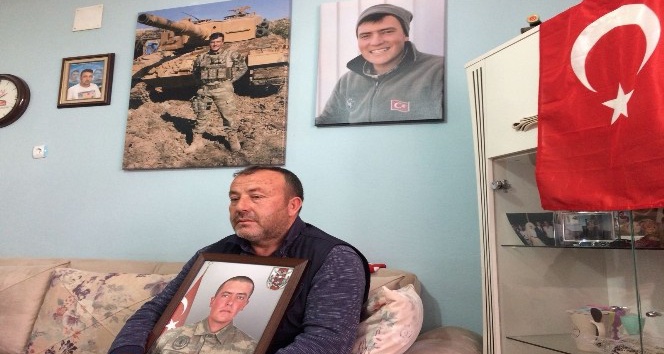 Afrin şehidinin babası oğlunu gözyaşlarıyla anlattı