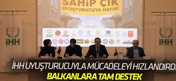 İHH'den Balkanlarda uyuşturucuyla mücadeleye destek