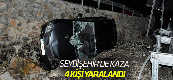Seydişehir’de trafik kazası: 4 yaralı