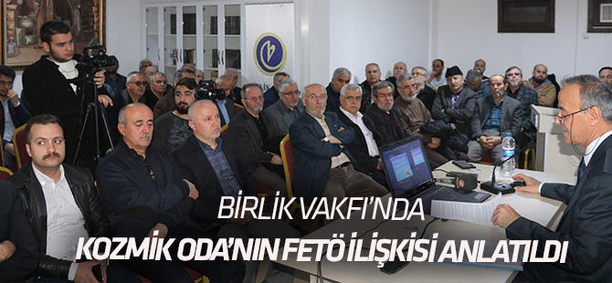 Kozmik Oda FETÖ'yü aşan bir komplodur