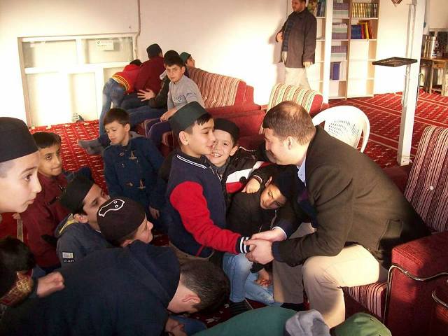 Yunak Kaymakamı Cıdıroğlu, öğrencilerle buluştu