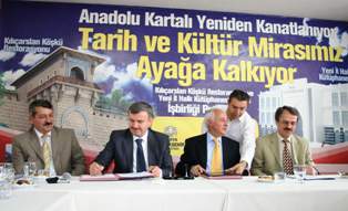 Konya'da tarihi protokol