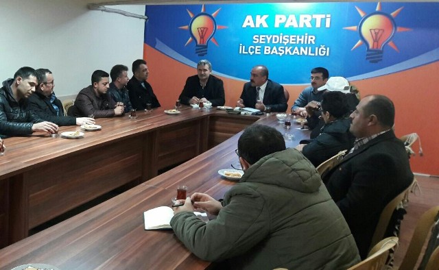 Seydişehir AK Parti'den mahalle başkanları toplantısı