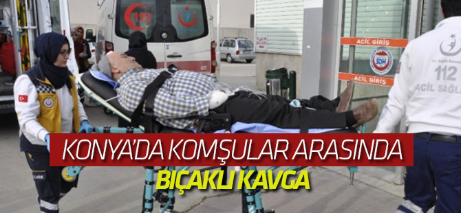 Tartıştığı Komşusunu Meyve Bıçağıyla Yaraladı
