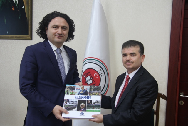 Konya Cumhuriyet Başsavcısı Tezcan'a ziyaret